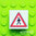 LEGO® -Verkehrszeichen Fussgänger